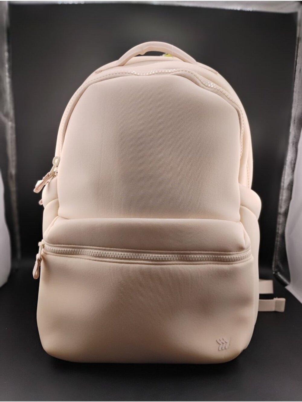Soft Beige All In Motion Backpack W/ Multiple Compartments & Tags